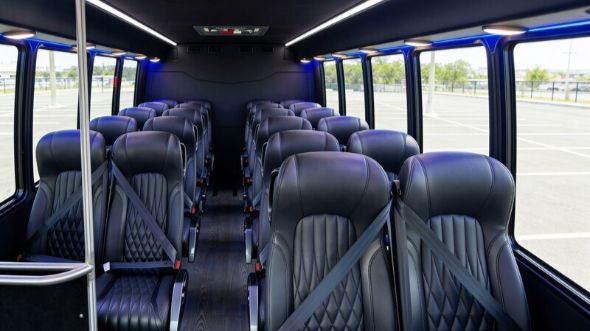 25 passenger minibus inside