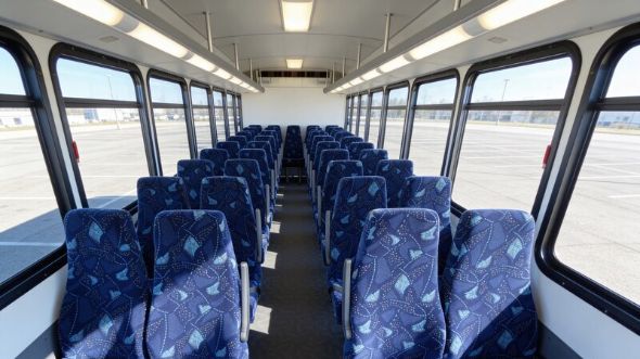 31 40 passenger shuttle buses interior