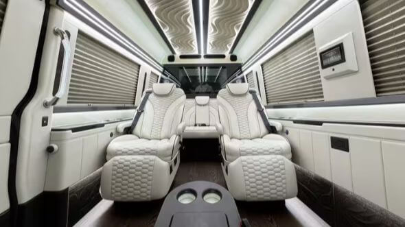 passenger sprinter van interior